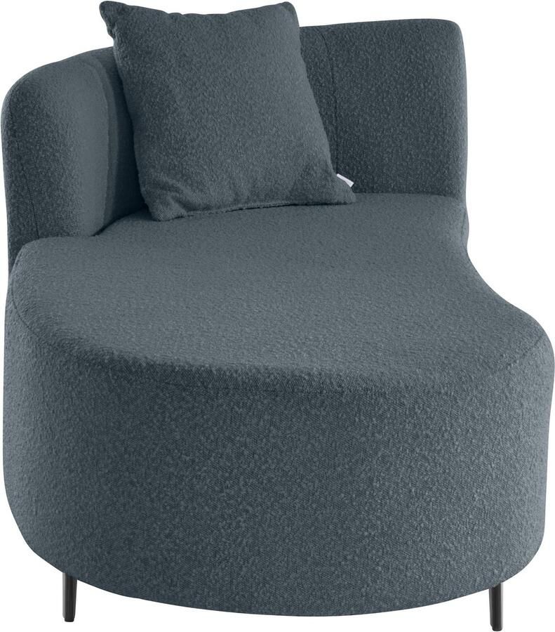 Andas Récamier Hulby naar keuze met en zonder hocker en armleuning links of rechts