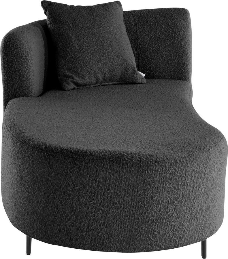 Andas Récamier Hulby naar keuze met en zonder hocker en armleuning links of rechts