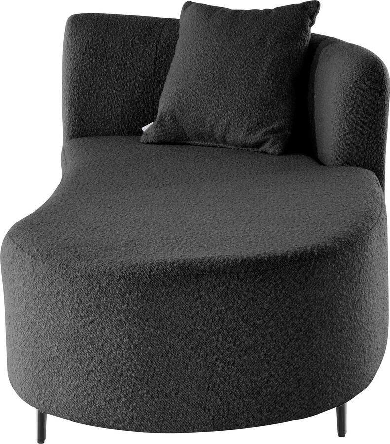 Andas Récamier Hulby naar keuze met en zonder hocker en armleuning links of rechts