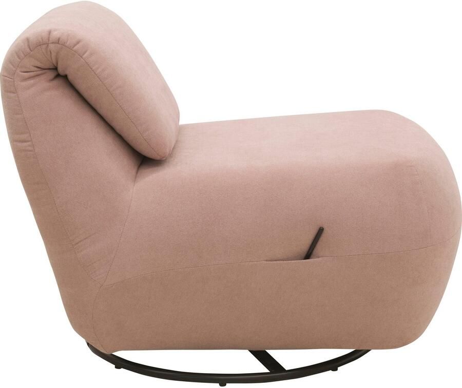 Andas Relaxfauteuil Emberson stoel rugleuning opklapbaar draaistoel Verstelbare rugleuning draaifunctie naar keuze ook Swivel (wip) functie - Foto 5