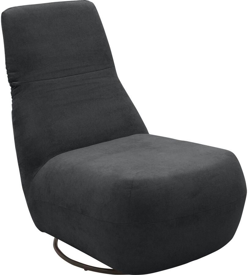 Andas Relaxfauteuil Emberson stoel rugleuning opklapbaar draaistoel Verstelbare rugleuning draaifunctie naar keuze ook Swivel (wip) functie