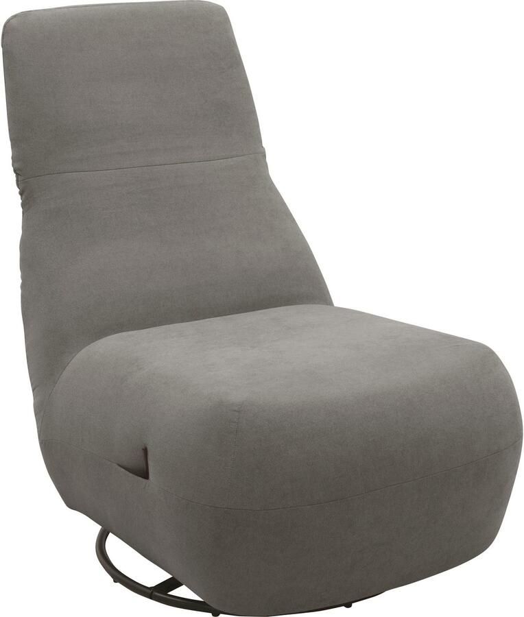 Andas Relaxfauteuil Emberson stoel rugleuning opklapbaar draaistoel Verstelbare rugleuning draaifunctie naar keuze ook Swivel (wip) functie - Foto 4