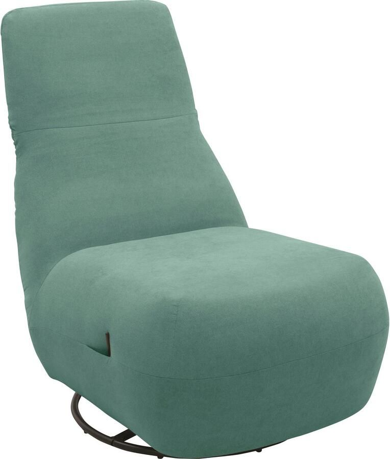 Andas Relaxfauteuil Emberson stoel rugleuning opklapbaar draaistoel Verstelbare rugleuning draaifunctie naar keuze ook Swivel (wip) functie - Foto 3
