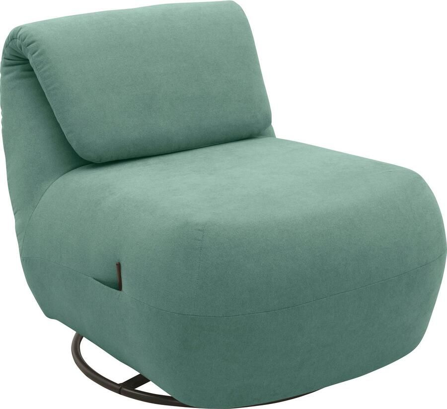 Andas Relaxfauteuil Emberson stoel rugleuning opklapbaar draaistoel Verstelbare rugleuning draaifunctie naar keuze ook Swivel (wip) functie - Foto 2
