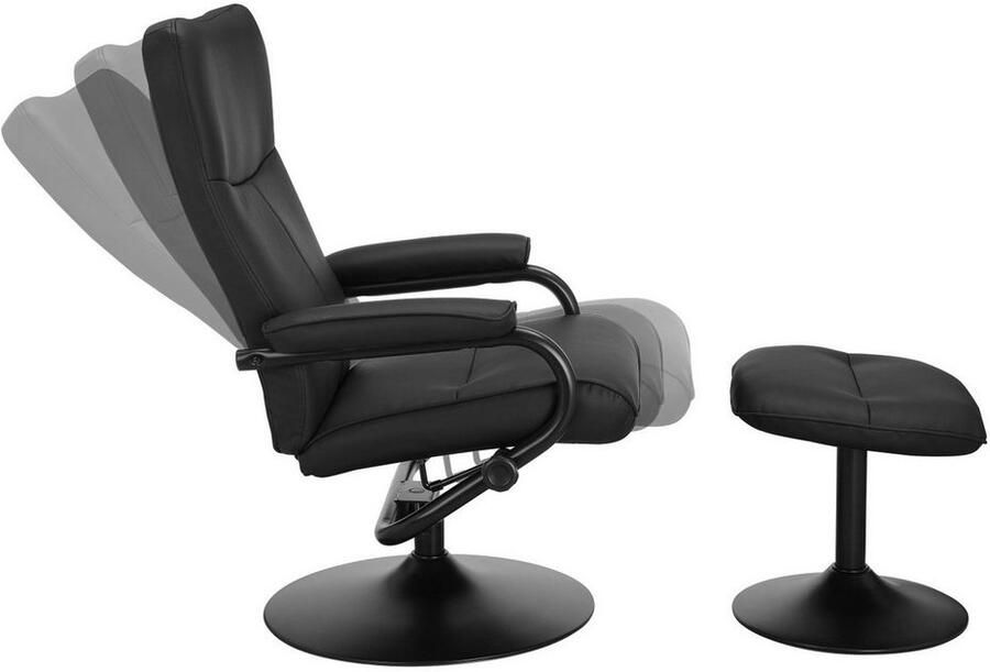 Andas Relaxfauteuil Istad TV-stoel met poef en slaapfunctie - Foto 2