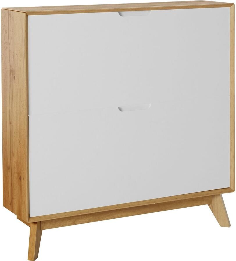 Andas Schoenenkast Pandrup met 2 kleppen ca. 8 paar schoenen per klep hoogte 90 cm - Foto 4