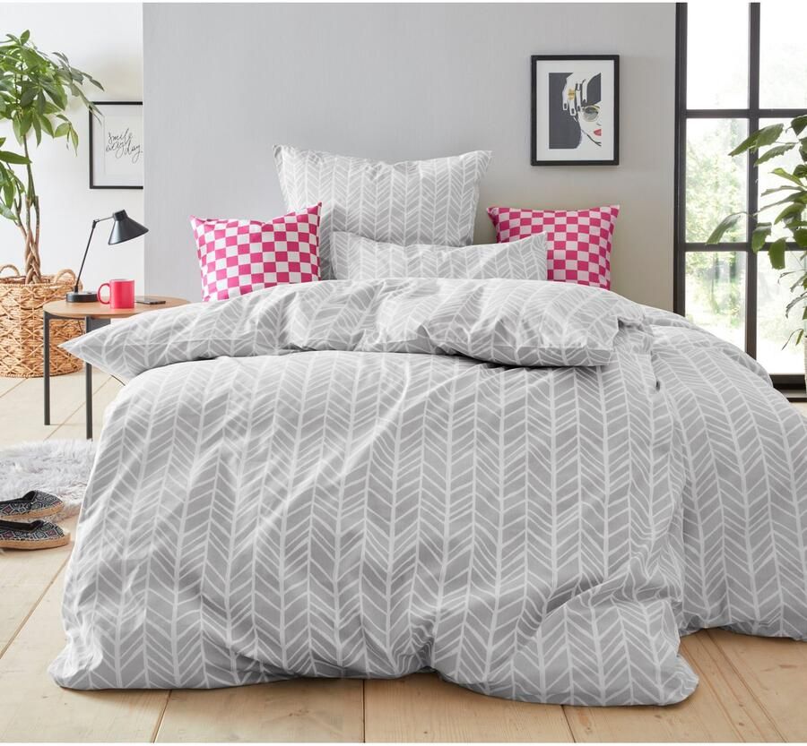 Andas Sierkussen Milo Kussenovertrekken set van 2 50x50 cm zonder vulling met een moderne ruit (2 stuks) - Foto 4