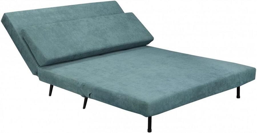 Andas Slaapbank LINNEA Daybed met opklapbaar ligoppervlak in geweven stof velours corduroy - Foto 5