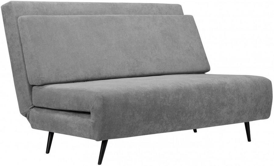 Andas Slaapbank LINNEA Daybed met opklapbaar ligoppervlak in geweven stof velours corduroy - Foto 2