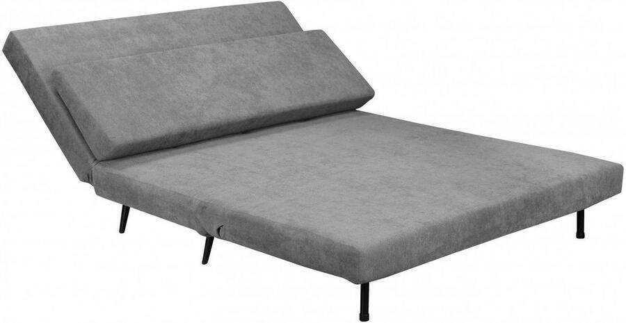 Andas Slaapbank LINNEA Daybed met opklapbaar ligoppervlak in geweven stof velours corduroy - Foto 5