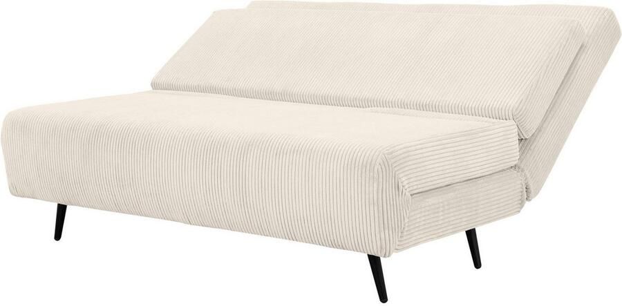 Andas Slaapbank LINNEA Daybed met opklapbaar ligoppervlak in geweven stof velours corduroy - Foto 8
