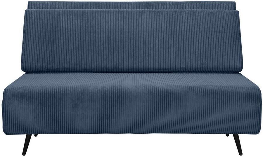 Andas Slaapbank LINNEA Daybed met opklapbaar ligoppervlak in geweven stof velours corduroy - Foto 4