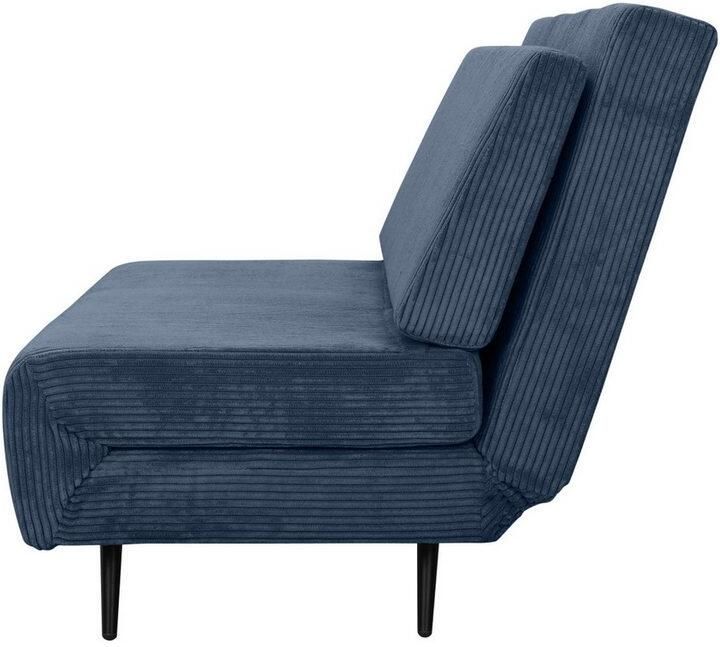 Andas Slaapbank LINNEA Daybed met opklapbaar ligoppervlak in geweven stof velours corduroy - Foto 6