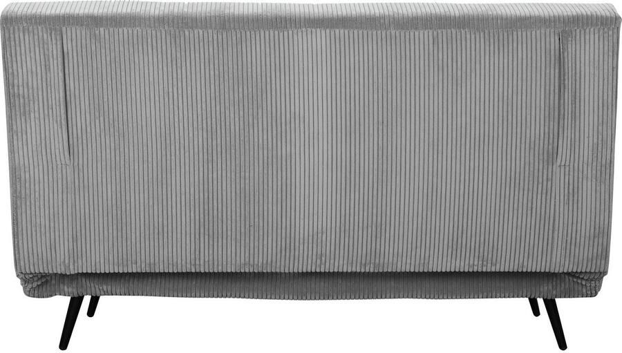 Andas Slaapbank LINNEA Daybed met opklapbaar ligoppervlak in geweven stof velours corduroy - Foto 7