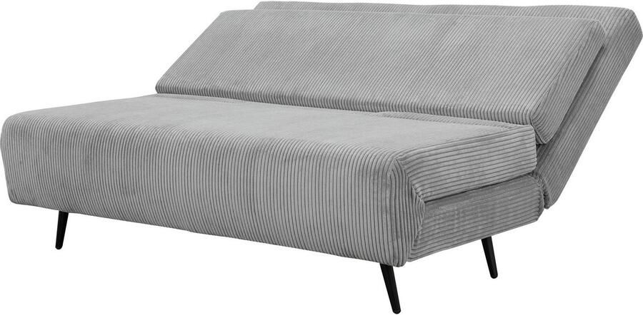 Andas Slaapbank LINNEA Daybed met opklapbaar ligoppervlak in geweven stof velours corduroy - Foto 9