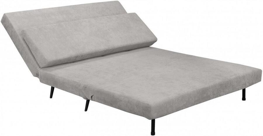 Andas Slaapbank LINNEA Daybed met opklapbaar ligoppervlak in geweven stof velours corduroy - Foto 4