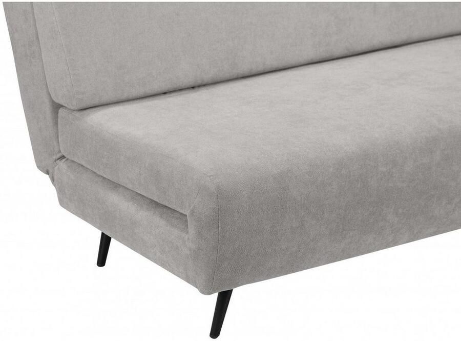 Andas Slaapbank LINNEA Daybed met opklapbaar ligoppervlak in geweven stof velours corduroy