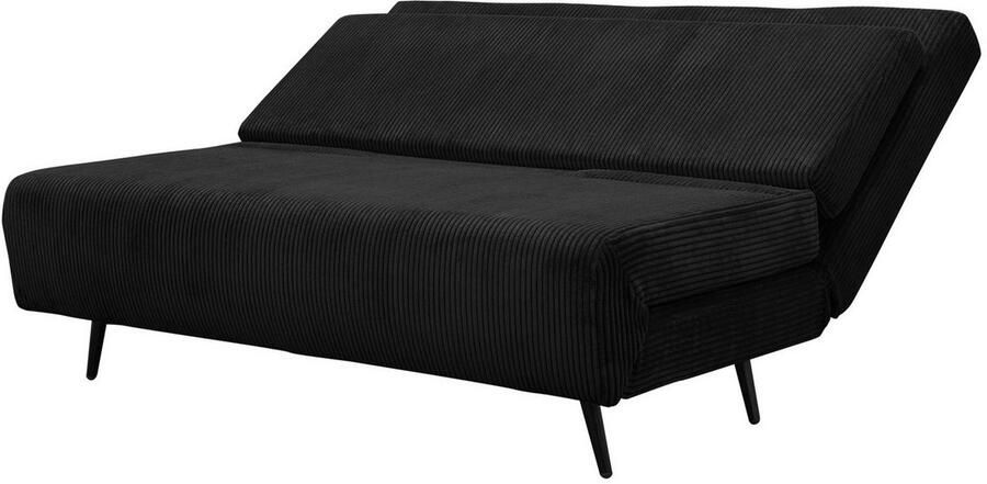 Andas Slaapbank LINNEA Daybed met opklapbaar ligoppervlak in geweven stof velours corduroy - Foto 8