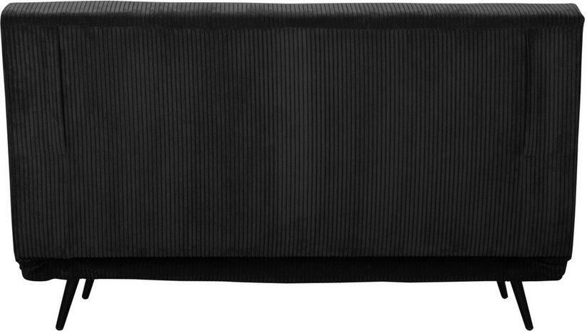 Andas Slaapbank LINNEA Daybed met opklapbaar ligoppervlak in geweven stof velours corduroy - Foto 9