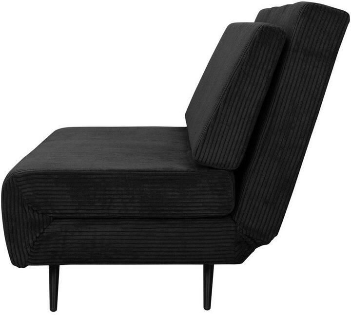 Andas Slaapbank LINNEA Daybed met opklapbaar ligoppervlak in geweven stof velours corduroy - Foto 6