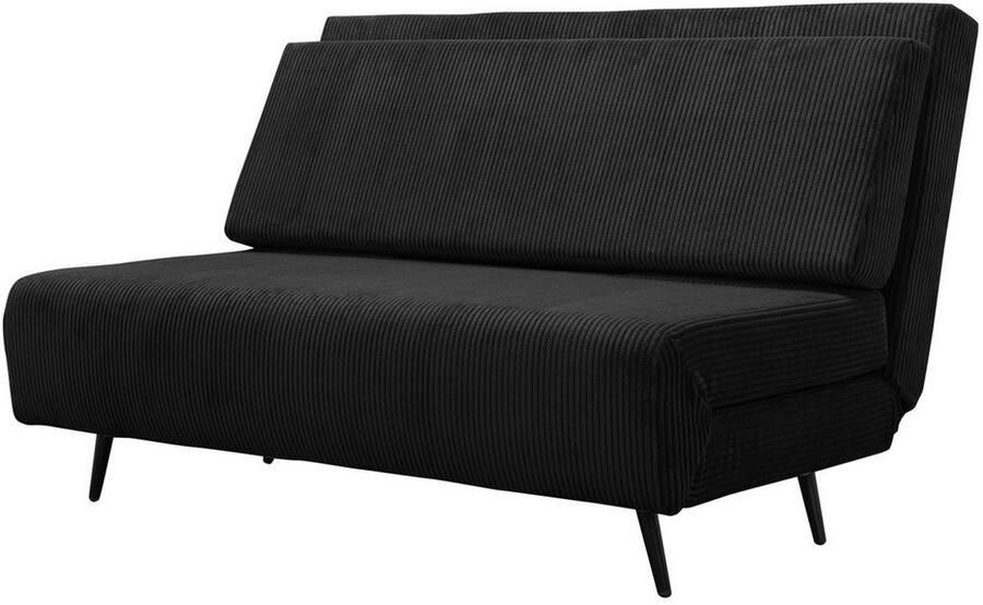 Andas Slaapbank LINNEA Daybed met opklapbaar ligoppervlak in geweven stof velours corduroy - Foto 3