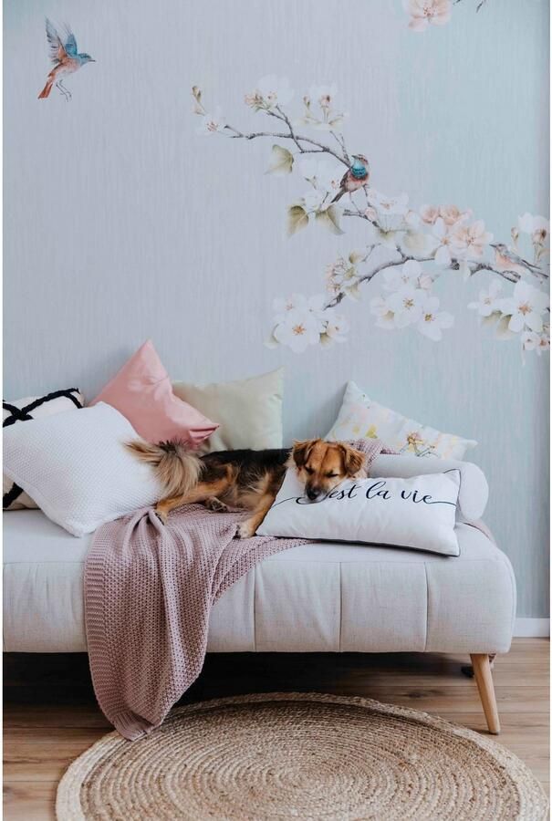 Vloerkleed Rond Woonkamer Jute Boho Ethno Handgemaakt Natuurlijk Vloerkleed Maat:Ø 120 cm rondje Kleur:Ivoor - Foto 5