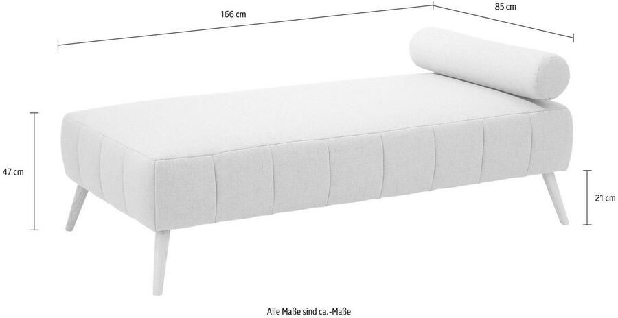 Andas Slaapbank Lucy met losse rolkussens - Foto 6