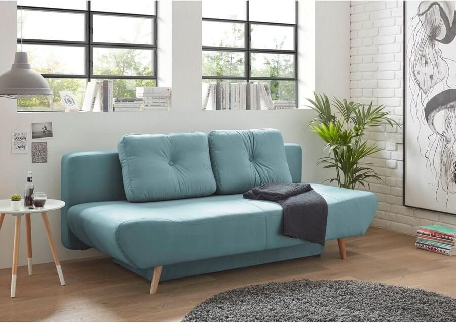 Andas Slaapbank Segmon simpel in een comfortabel te bed veranderen inclusief bedkist - Foto 2