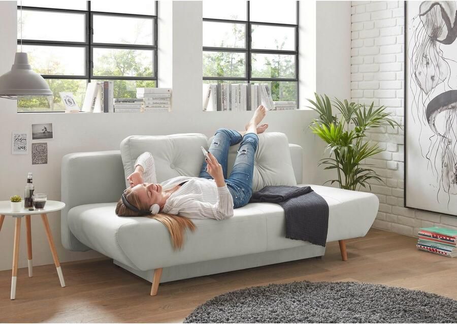 Andas Slaapbank Segmon simpel in een comfortabel te bed veranderen inclusief bedkist - Foto 5