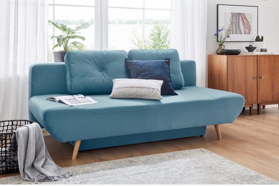 Andas Slaapbank Segmon simpel in een comfortabel te bed veranderen inclusief bedkist - Foto 4