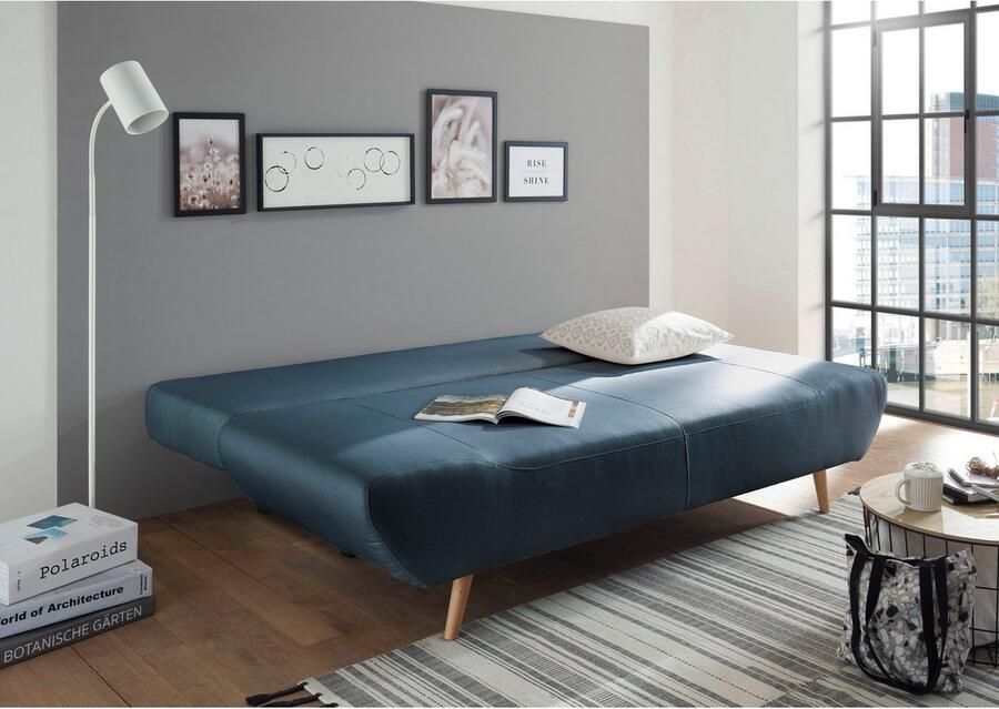 Andas Slaapbank Segmon simpel in een comfortabel te bed veranderen inclusief bedkist