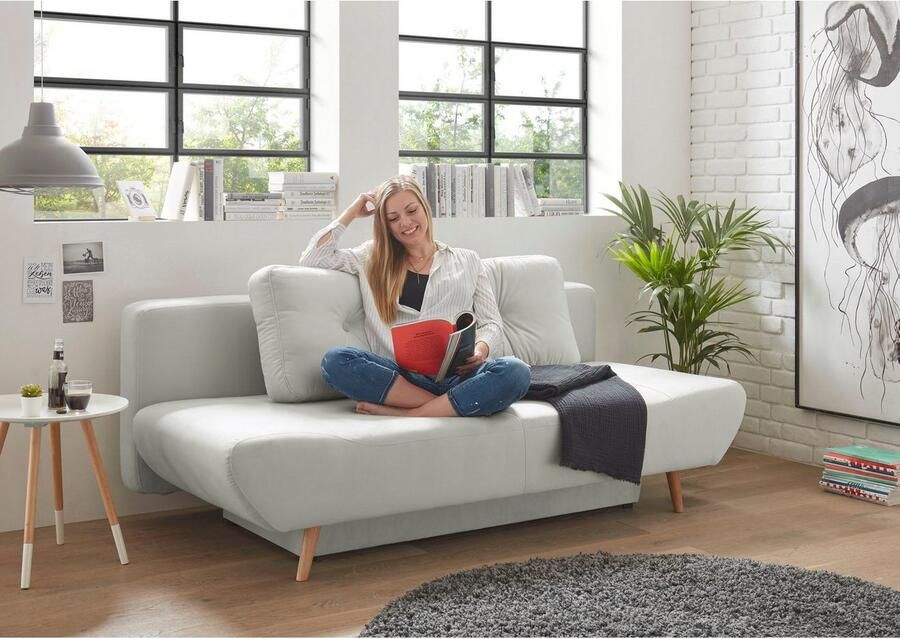 Andas Slaapbank Segmon simpel in een comfortabel te bed veranderen inclusief bedkist - Foto 4