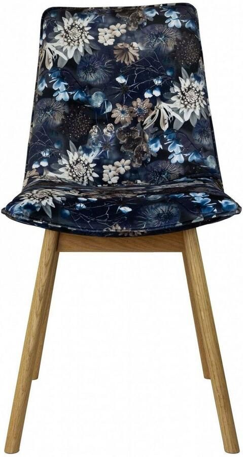 Andas Stoel met 4 poten Ramon met massief houten poten - Foto 3