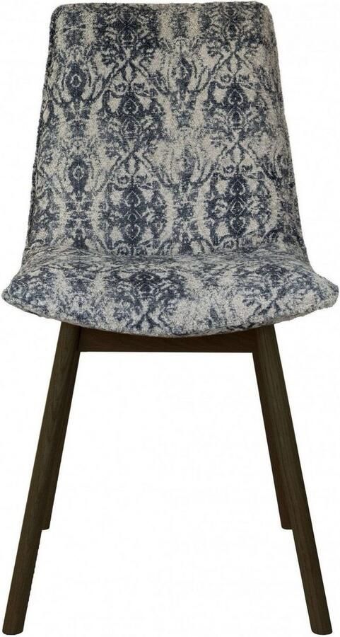 Andas Stoel met 4 poten Ramon met massief houten poten (set 2 stuks) - Foto 3