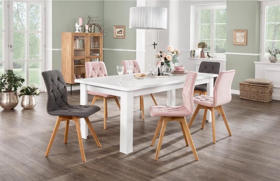 Andas Stoel met 4 poten Rania In een set van 2 4 en 6 (set) - Foto 10