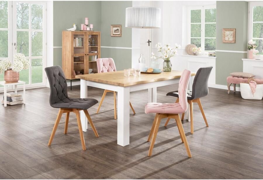 Andas Stoel met 4 poten Rania In een set van 2 4 en 6 (set) - Foto 7