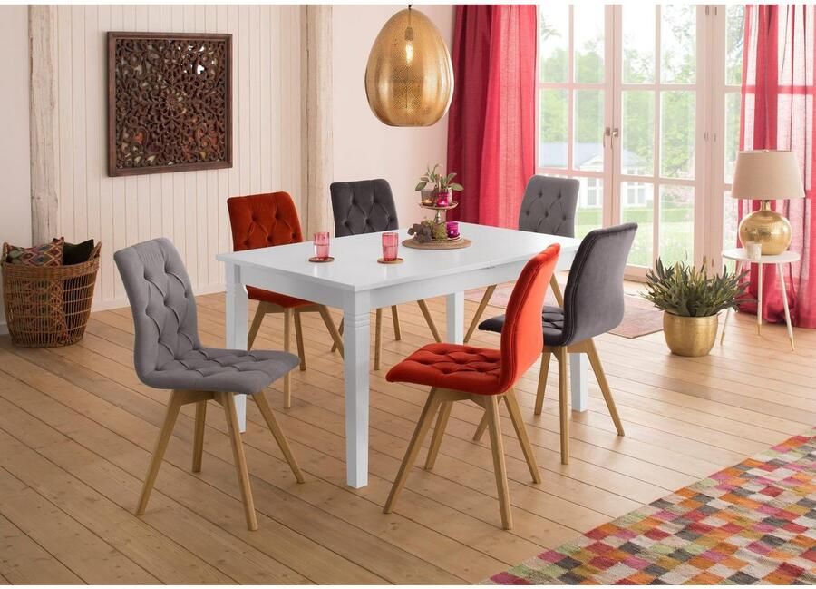 Andas Stoel met 4 poten Rania In een set van 2 4 en 6 (set) - Foto 7