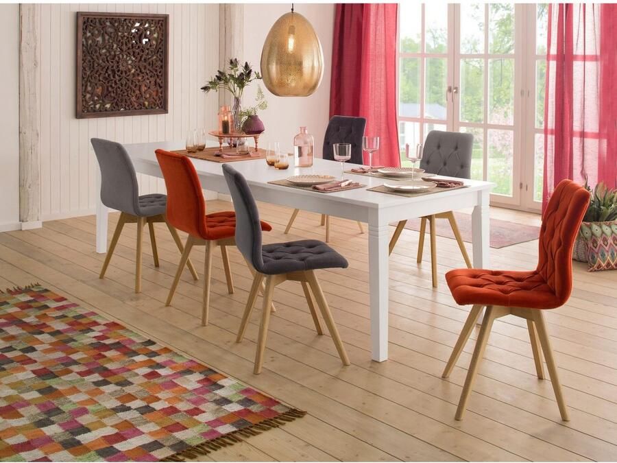 Andas Stoel met 4 poten Rania In een set van 2 4 en 6 (set) - Foto 5