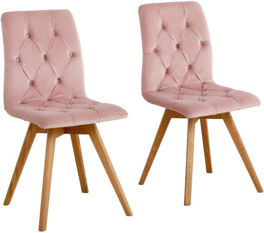 Andas Stoel met 4 poten Rania In een set van 2 4 en 6 (set)