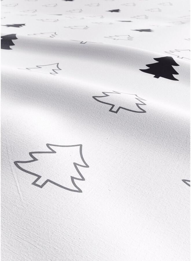 Andas Tweezijdig te gebruiken overtrekset Julie Dekbedovertrek met dennenbomen katoen winter vanaf 135x200 (2-delig) - Foto 9