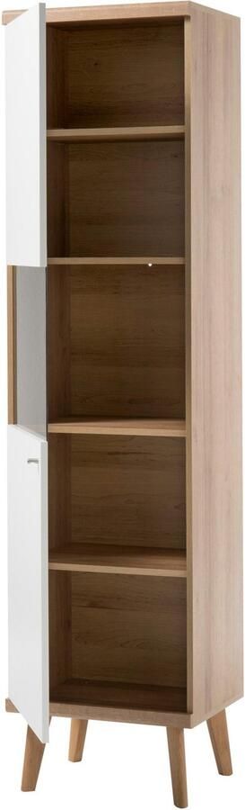 Andas Vitrinekast MERLE Scandi Design hoogte 197 cm - Foto 8