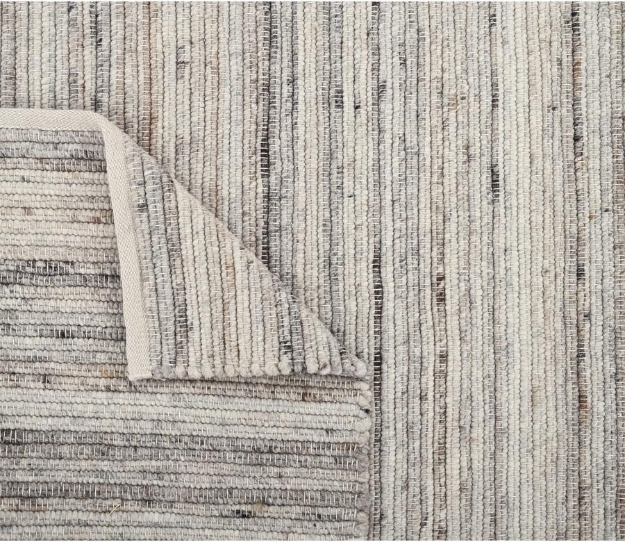 Andas Vloerkleed Kreta met wol met de hand geweven met natuurmateriaal Handgeweven tapijten tapijt voor slaapkamer woonkamer eetkamer - Foto 2