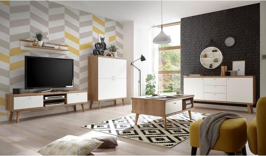 Andas Dressoir MERLE in scandinavisch design breedte 160 cm - Foto 6