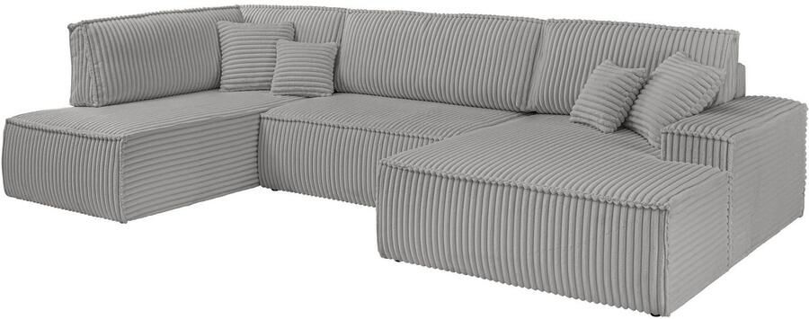 Andas Zithoek FINNLEY U-model XXL 329 cm bedbank slaapfunctie m. bedkist - Foto 13
