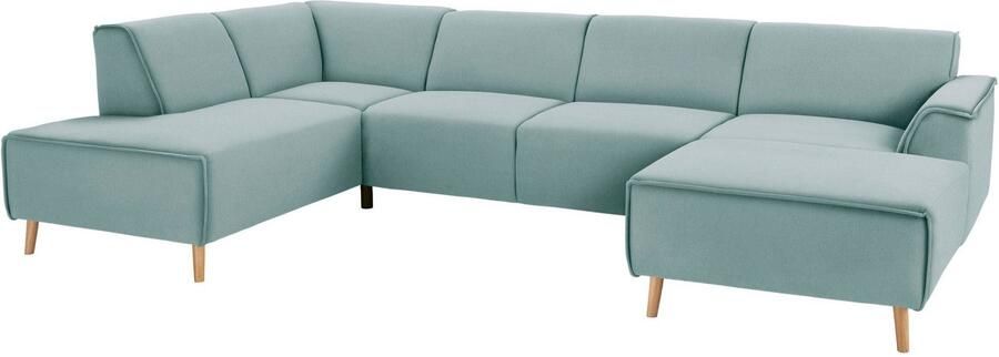 Andas Zithoek Janek Scandic Design elegant en tijdloos U-vorm met binnenvering en opstaande naad in scandinavisch design - Foto 3