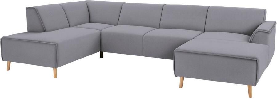 Andas Zithoek Janek Scandic Design elegant en tijdloos U-vorm met binnenvering en opstaande naad in scandinavisch design - Foto 3