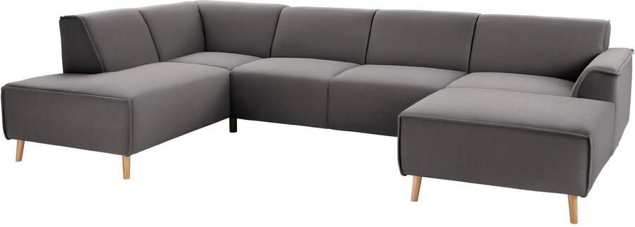 Andas Zithoek Janek Scandic Design elegant en tijdloos U-vorm met binnenvering en opstaande naad in scandinavisch design - Foto 3