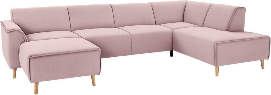 Andas Zithoek Janek Scandic Design elegant en tijdloos U-vorm met binnenvering en opstaande naad in scandinavisch design - Foto 2