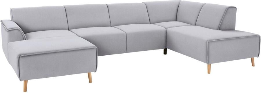 Andas Zithoek Janek Scandic Design elegant en tijdloos U-vorm met binnenvering en opstaande naad in scandinavisch design - Foto 2