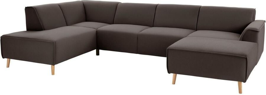 Andas Zithoek Janek Scandic Design elegant en tijdloos U-vorm met binnenvering en opstaande naad in scandinavisch design - Foto 3